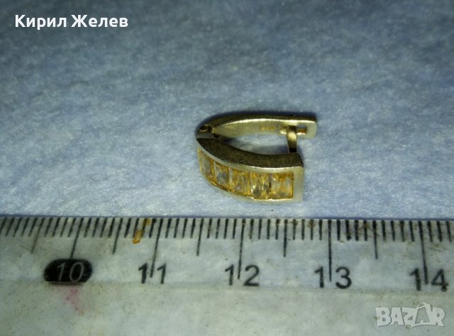 ЕЛЕГАНТНА СКЪПОЦЕННА СРЕБЪРНА ОБЕЦА СРЕБРО 925 АНГЛИЯ с ЮВЕЛИРНО ФАСЕТИРАНИ ПЛАНИНСКИ КРИСТАЛИ 40138, снимка 13 - Обеци - 42425334