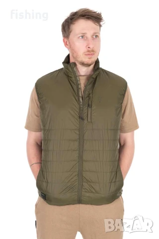 Елек Fox Olive Quilted 100 Gilet