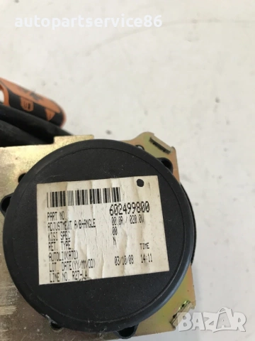 Заден ляв колан за безопасност за седалка LHD за Mazda 3 (2005) 602499800, снимка 2 - Части - 53687595