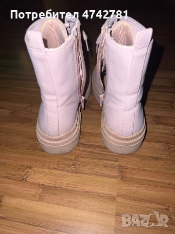 розови ботуши за момичета, снимка 3 - Детски боти и ботуши - 53539336