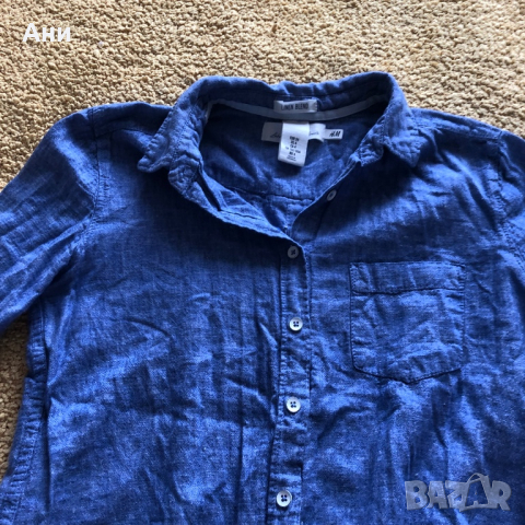 Дамска риза H&M linen blend