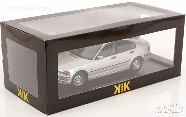 1999 BMW 3-series E46 sedan silver 1:18 KK Scale, снимка 3 - Колекции - 53172490