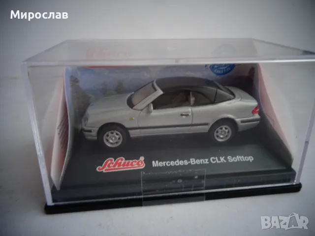 1:72 SCHUCO MERCEDES BENZ CLK ИГРАЧКА КОЛИЧКА МОДЕЛ