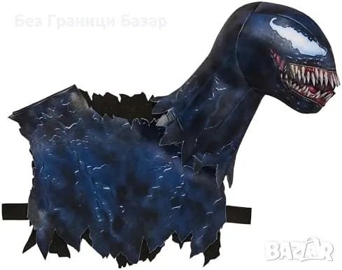 Нов Официален Marvel Venom костюм – тематично парти облекло Хелоуин вид, снимка 6 - Други - 48879315