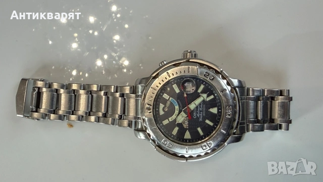 Orient M-Force EX04-C0 рядък! Работи отлично!, снимка 2 - Мъжки - 53693722