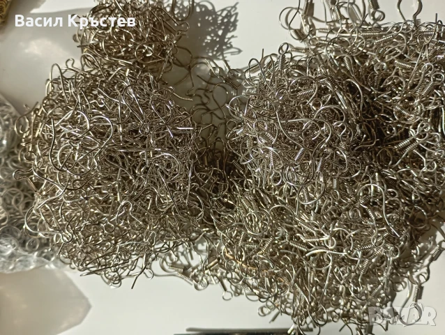 Бижутерски материали, 2-редни закопчалки, Кукички и халки за обеци, Чешки Шатони Оптима, Мъниста, снимка 9 - Други ценни предмети - 50784772