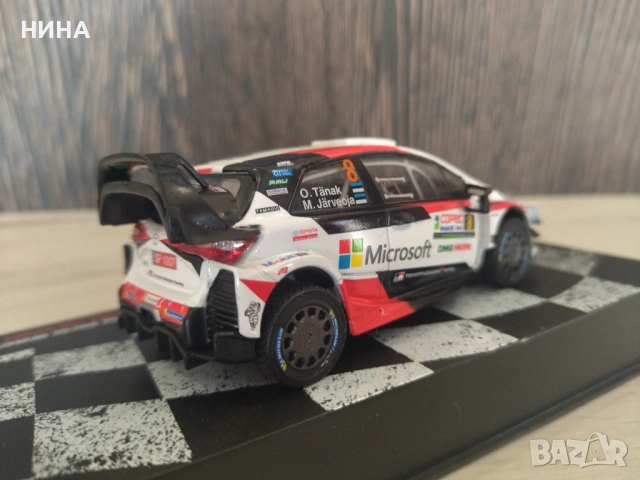 Метална количка Toyota Yaris WRC !!!, снимка 7 - Колекции - 53354563