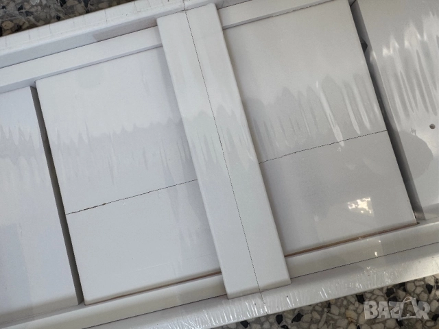 Relaxdays Bamboo Bathtub Caddy 75–109 см – Регулируема Поставка за Вана с Държач за Чаша Вино, Книга, снимка 10 - Други - 52123777