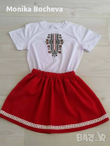 Детско комплектче с фолклорни мотиви, снимка 2 - Детски комплекти - 53730494