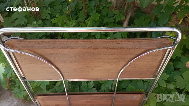 Руска помощна бар масичка, сгъваема на колелца, снимка 8 - Други - 50985157