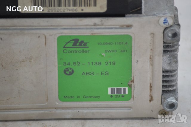 Компютър ABS - ES ATE 34.52-1138 219 / 5WK8 401 / 10.0940-1101.4, снимка 3 - Части - 39760463