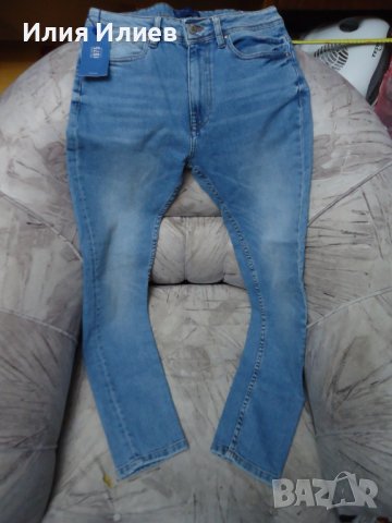 Детско - юношески дънки Zara Man Skinny Fit Denim indigo ZMOC, снимка 1 - Детски панталони и дънки - 40002468