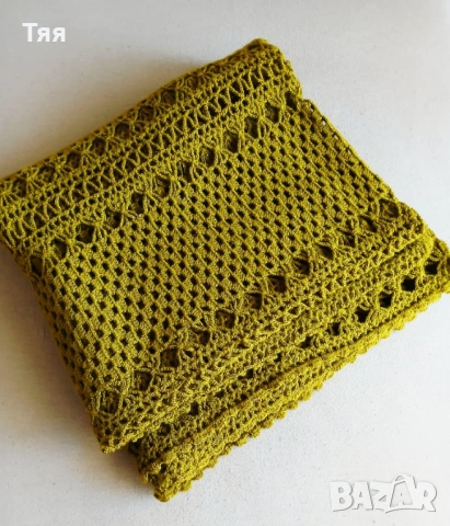 Плетено одеало или покривало за спалня , снимка 4 - Покривки за легло - 53664148