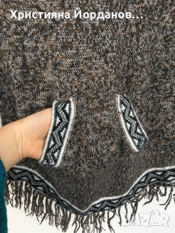 100% алпака/лама суичър с качулка, снимка 3 - Суичъри - 52495823