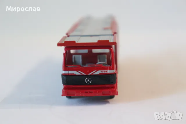 WIKING 1:87 H0 MERCEDES BENZ АВТОВОЗ КАМИОН МОДЕЛ КОЛИЧКА, снимка 4 - Колекции - 50029697