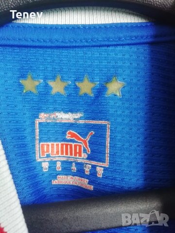 Италия Пума Размер М оригинална футболна тениска фланелка Italy Puma , снимка 5 - Тениски - 41629190