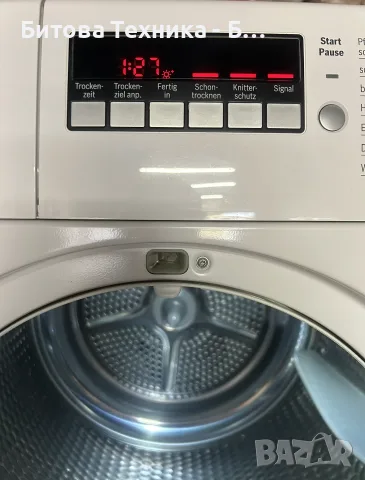 Сушилня Bosch Serie 4 A++ 8кг, снимка 5 - Сушилни - 55806379
