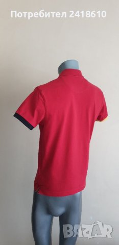 La Martina IBIZA Pique Cotton Slim Fit Mens Size S ОРИГИНАЛНА Тениска!, снимка 14 - Тениски - 41729317