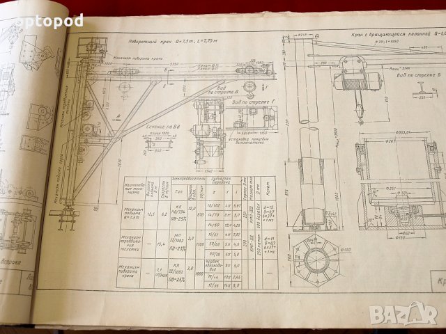 Грузоподъемные машины - Атлас констрикций, Москва-1958г., снимка 10 - Специализирана литература - 34384704
