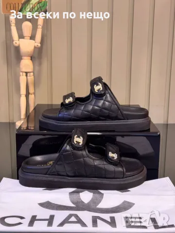 Chanel Дамски Чехли Шанел - 3 Налични Цвята Код E272, снимка 9 - Чехли - 50415283