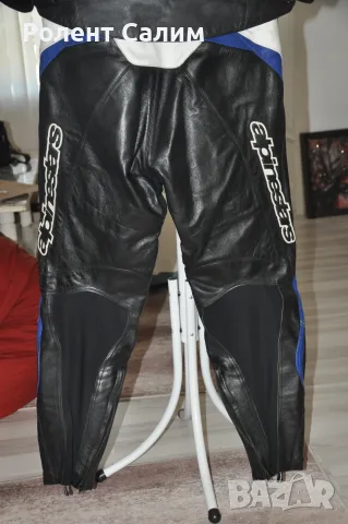 Кожен мото екип от две части Alpinestars Tech 1-R (Размер EUR 54 / L-XL), снимка 6 - Аксесоари и консумативи - 56016378