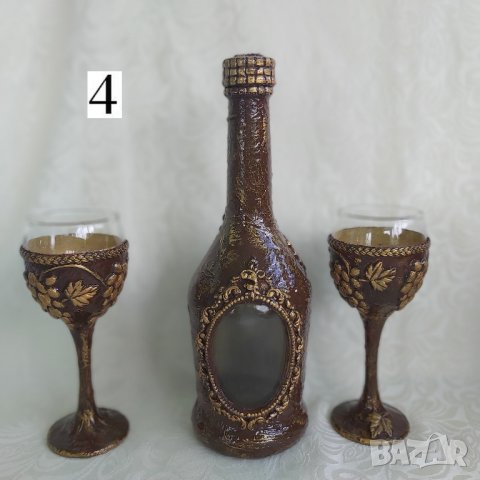  Подаръчни комплекти  за вино /ракия/, снимка 10 - Декорация за дома - 19274800