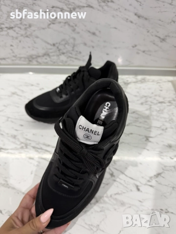 НАЛИЧНИ Chanel маратонки 38 номер, снимка 6 - Маратонки - 56048470
