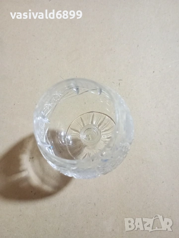 Кристален сервиз от 6 чаши , снимка 3 - Сервизи - 53749522