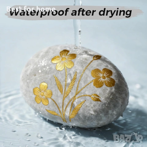 WINSONS Златни акрилни маркери за рисуване, снимка 5 - Други стоки за дома - 53749308