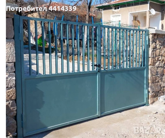 Метални дворни врати и огради, снимка 3 - Ремонти на къщи - 50897494