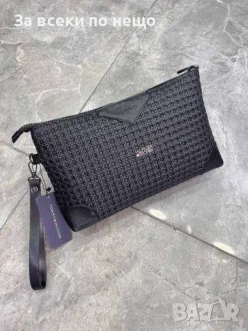 Tommy Hilfiger Мъжки Плетен Несесер С Дръжка За Китката Код Bal Style82