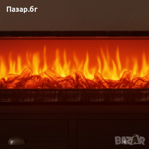 Изкуствена LED камина 24'' – уют и пламък без дим и поддръжка