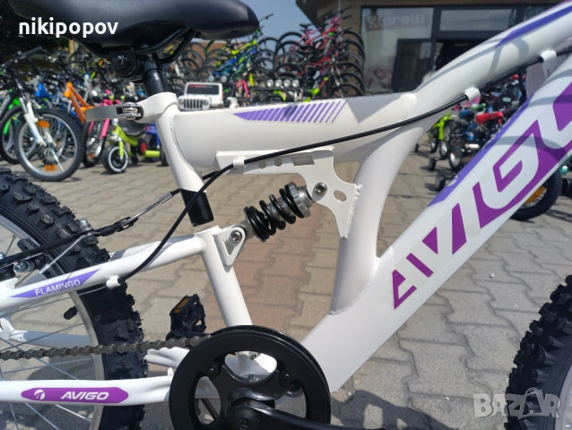 SPRINT Велосипед 20" AVIGO Flamingo бял, снимка 4 - Велосипеди - 53838853