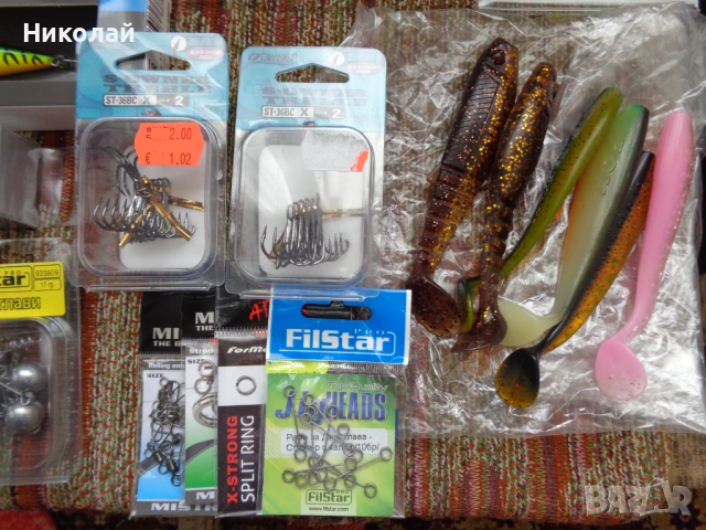Воблери,силикони,джиг глави,тройни куки и др., снимка 3 - Такъми - 52502795