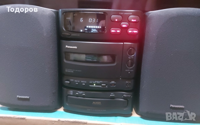 Panasonic SA-CH150 HiFi Stereo Cassette CD Receiver, снимка 10 - Аудиосистеми - 51638211