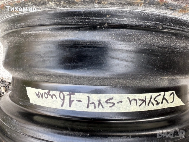 1бр. Желязна джанта от Сузуки SX4, снимка 3 - Гуми и джанти - 53829637