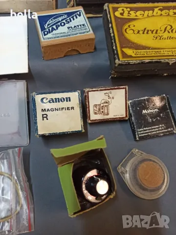 Стари фотографски принадлежности ,стъклени плаки и др, снимка 5 - Антикварни и старинни предмети - 47761472