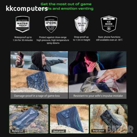 Blackview BL5000 5G 128GB, 8GB RAM Смартфон, снимка 10 - Други - 40414053