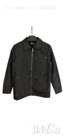 GUCCI черно яке с монограм