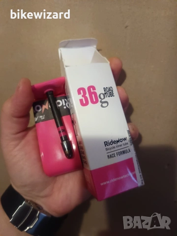 2 броя Вътрешни гума RideNow 36g TPU за шосейни велосипеди – 700x18/23/25/28/30/32C НОВИ, снимка 4 - Части за велосипеди - 53157380