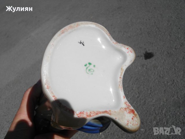 СТАР ПОРЦЕЛАН ШИШЕ ОТ ВОДКА СССР, снимка 7 - Антикварни и старинни предмети - 42470562