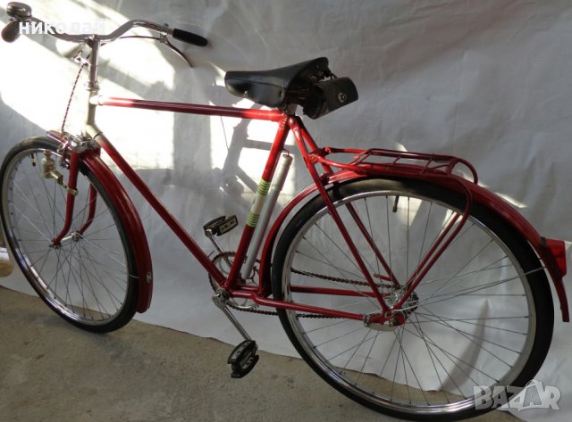 Ретро велосипед марка Балкан 28 " произведен през 1974 година в Н. Р. България  гр. Ловеч ВМЗ, снимка 8 - Велосипеди - 38604670