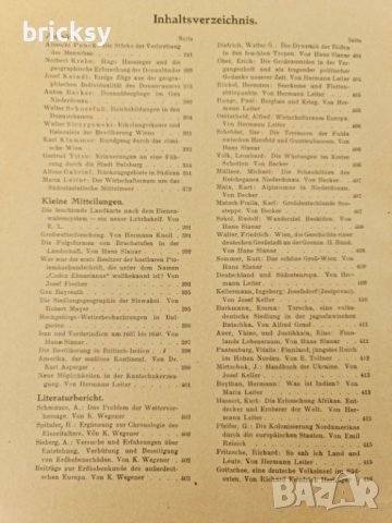 Mitteilungen der geographischen Gesellschaft in Wien Band 85 1942, снимка 2 - Специализирана литература - 42458269