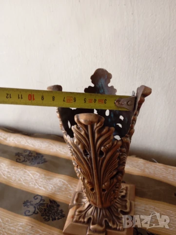 Ваза за сухи цветя, снимка 2 - Декорация за дома - 50937044