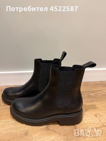 Rylko черни кожени боти Chelsea, снимка 2 - Дамски боти - 52339873