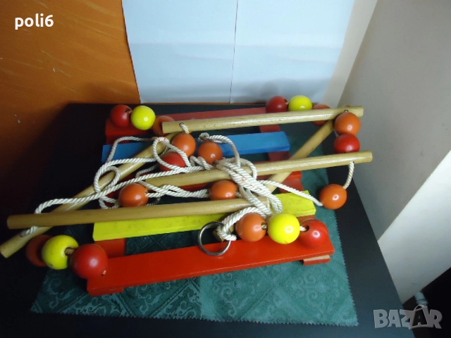 детска дървена люлка ,пластмасова люлка, снимка 2 - Други - 52593951