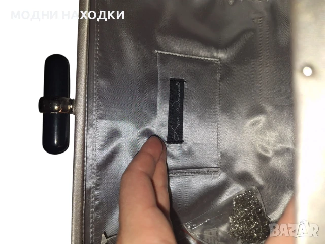 Бронзов Клъч с допълнителна дълга дръжка, снимка 4 - Чанти - 50578949