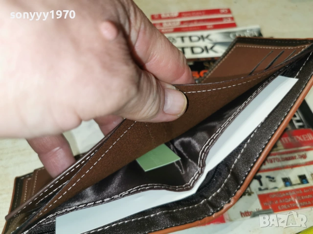 КАФЯВО ПОРТМОНЕ 0603261050, снимка 10 - Портфейли, портмонета - 53731887