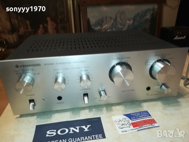 KENWOOD K-305 STEREO AMPLIFIER-MADE IN JAPAN-LNV ВНОС SWISS 2906231708, снимка 4 - Ресийвъри, усилватели, смесителни пултове - 41396107