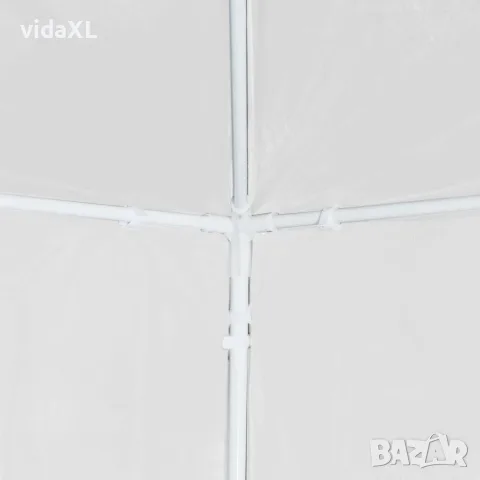 vidaXL Парти шатра, 3х6 м, бяла, снимка 10 - Палатки - 56148299